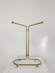 VINTAGE BRASS JEWELLERY STAND