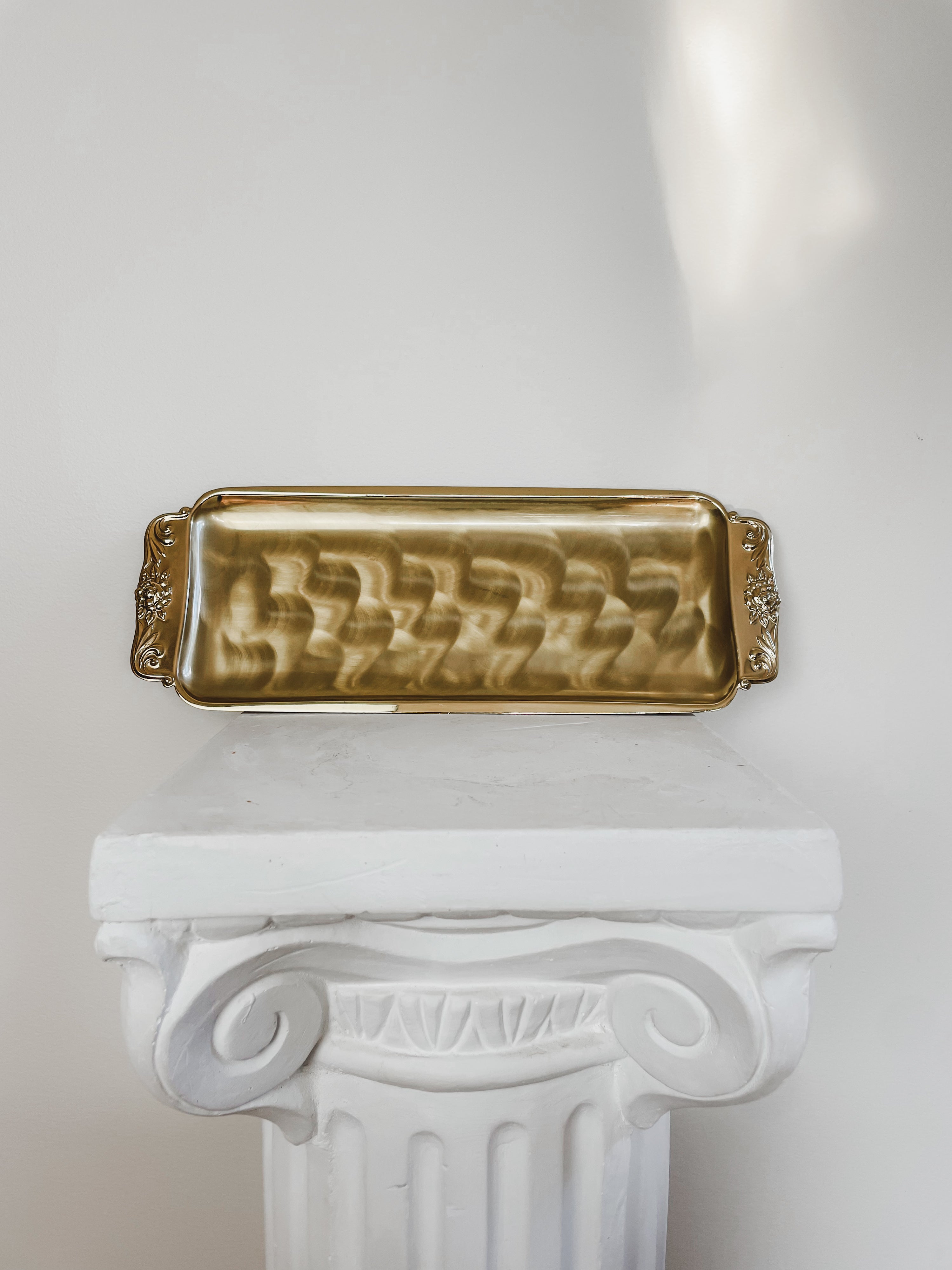 VINTAGE BRASS TRAY