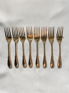 VINTAGE FARBERWARE ‘BREEZE GOLD’ FLATWARE