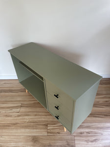 REFINISHED MID CENTURY CABINET