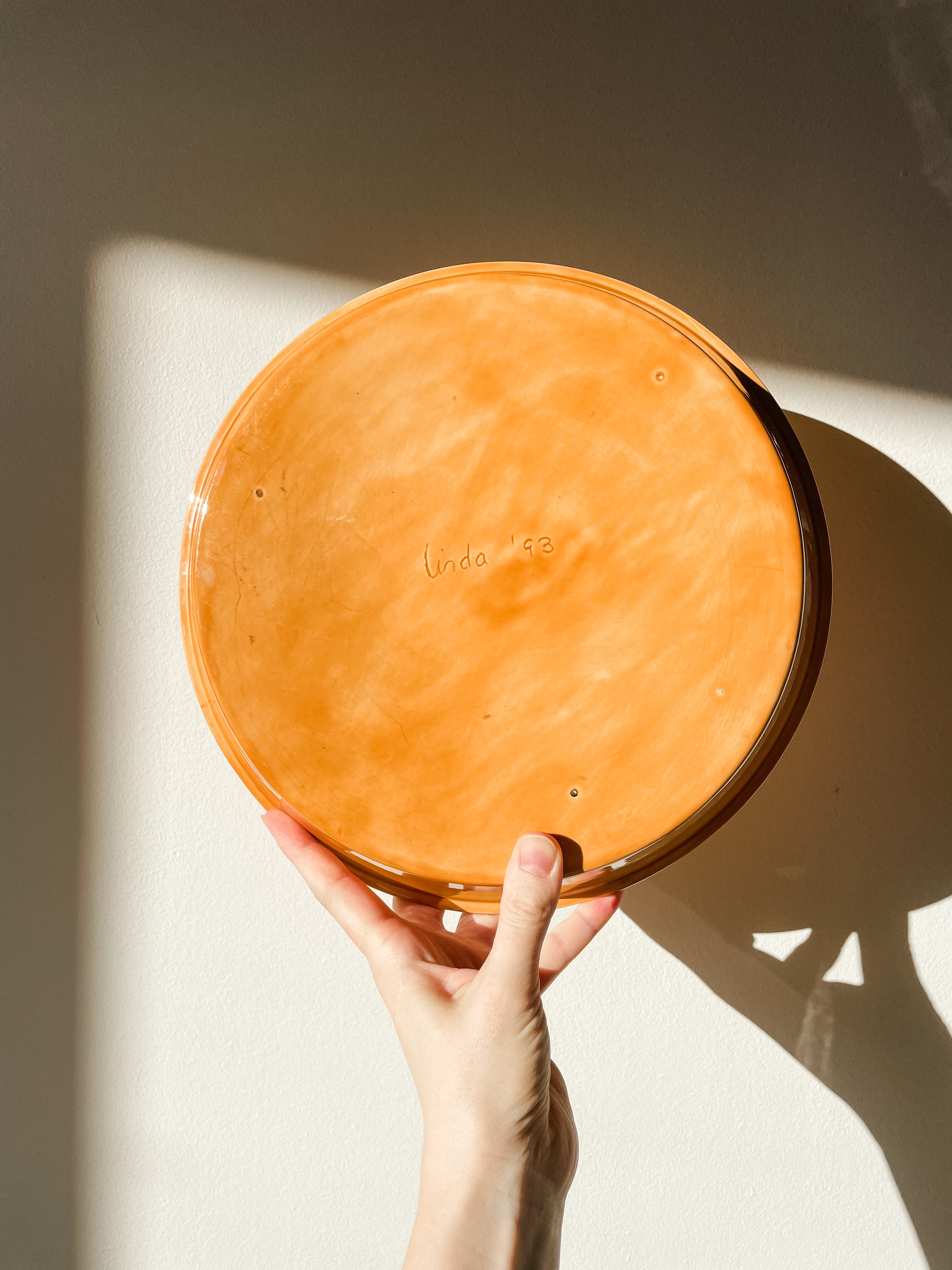 VINTAGE CERAMIC BLUEBERRY PIE STASHER