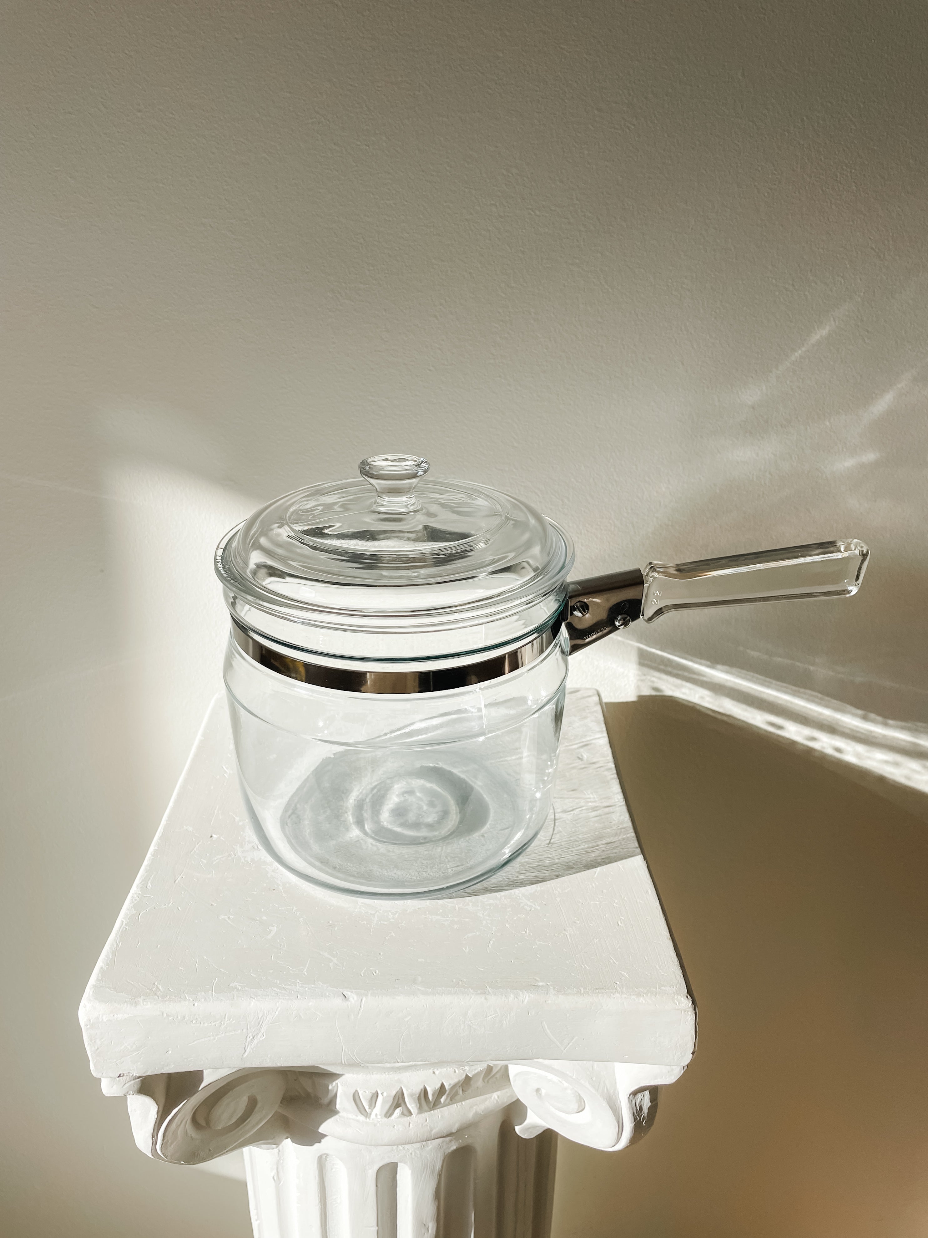 VINTAGE PYREX ‘FLAMEWARE’ DOUBLE BOILER