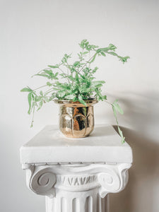 VINTAGE BRASS PLANTERS