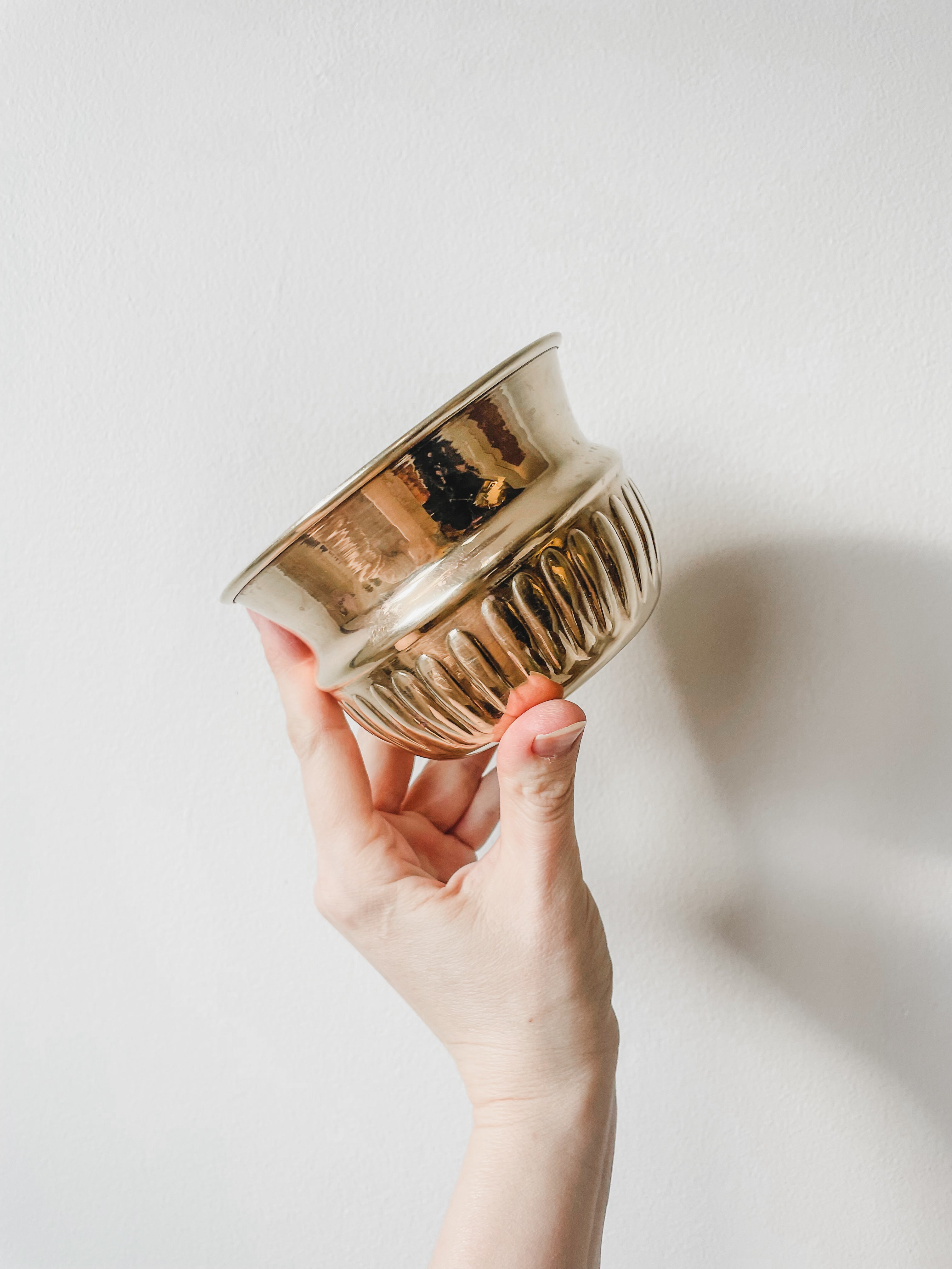VINTAGE BRASS PLANTERS