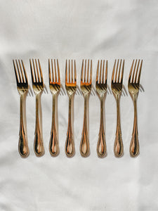 VINTAGE FARBERWARE ‘BREEZE GOLD’ FLATWARE