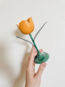VINTAGE TULIP CANDLESTICK HOLDERS