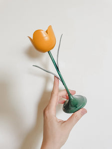 VINTAGE TULIP CANDLESTICK HOLDERS
