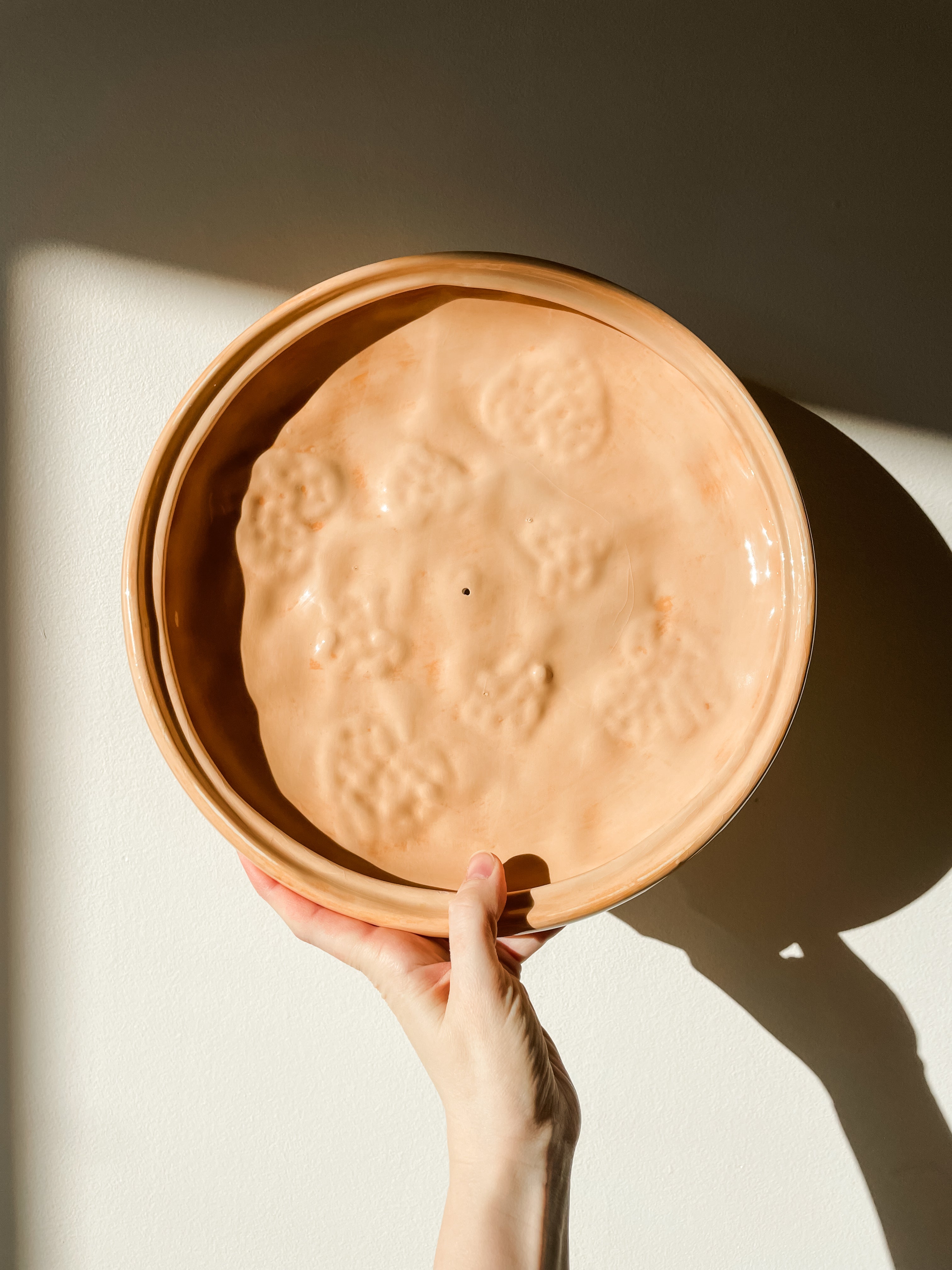 VINTAGE CERAMIC BLUEBERRY PIE STASHER