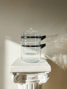 VINTAGE PYREX ‘FLAMEWARE’ DOUBLE BOILER