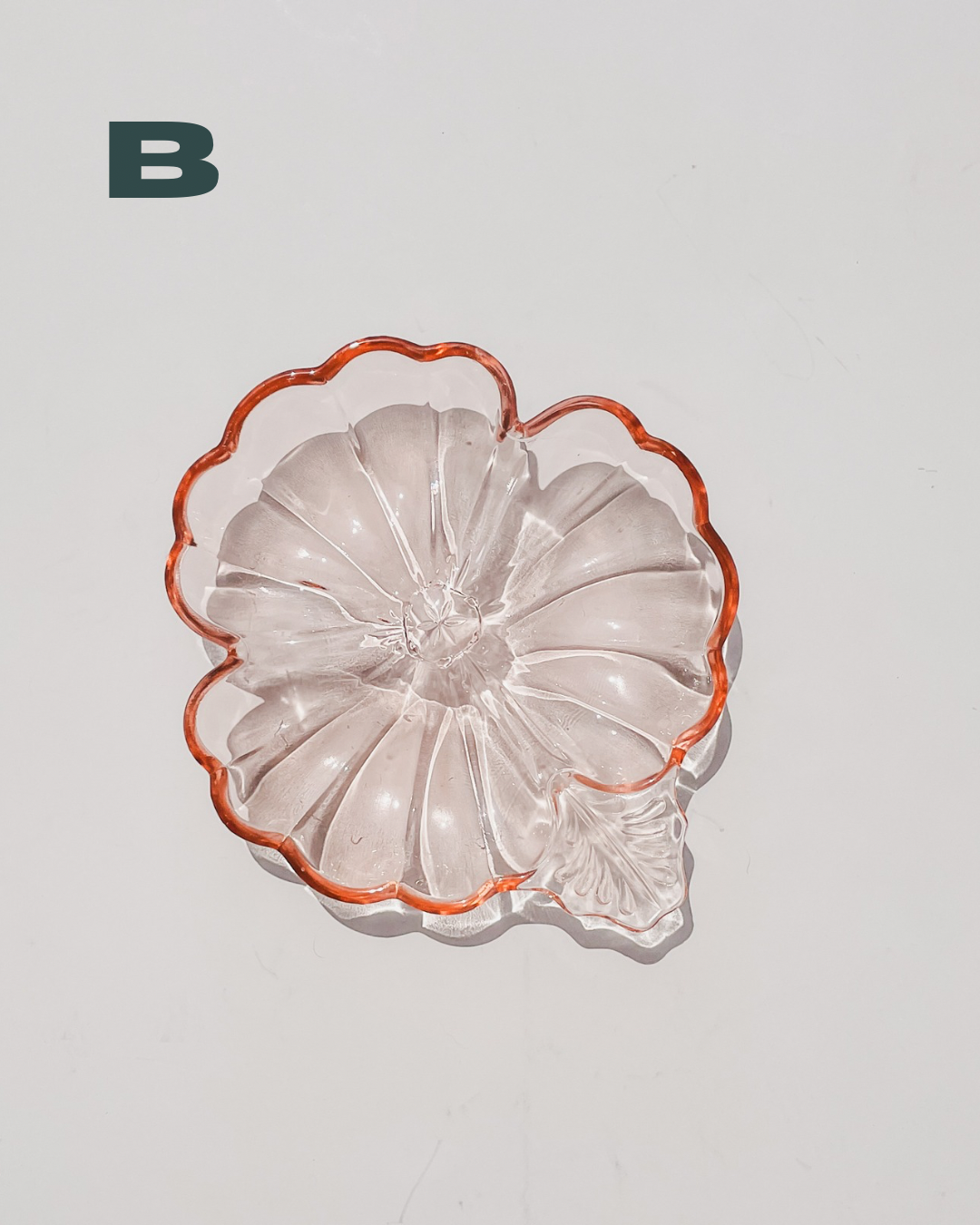 DEPRESSION ERA PINK GLASSWARE