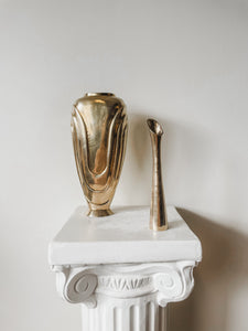 VINTAGE BRASS VASES