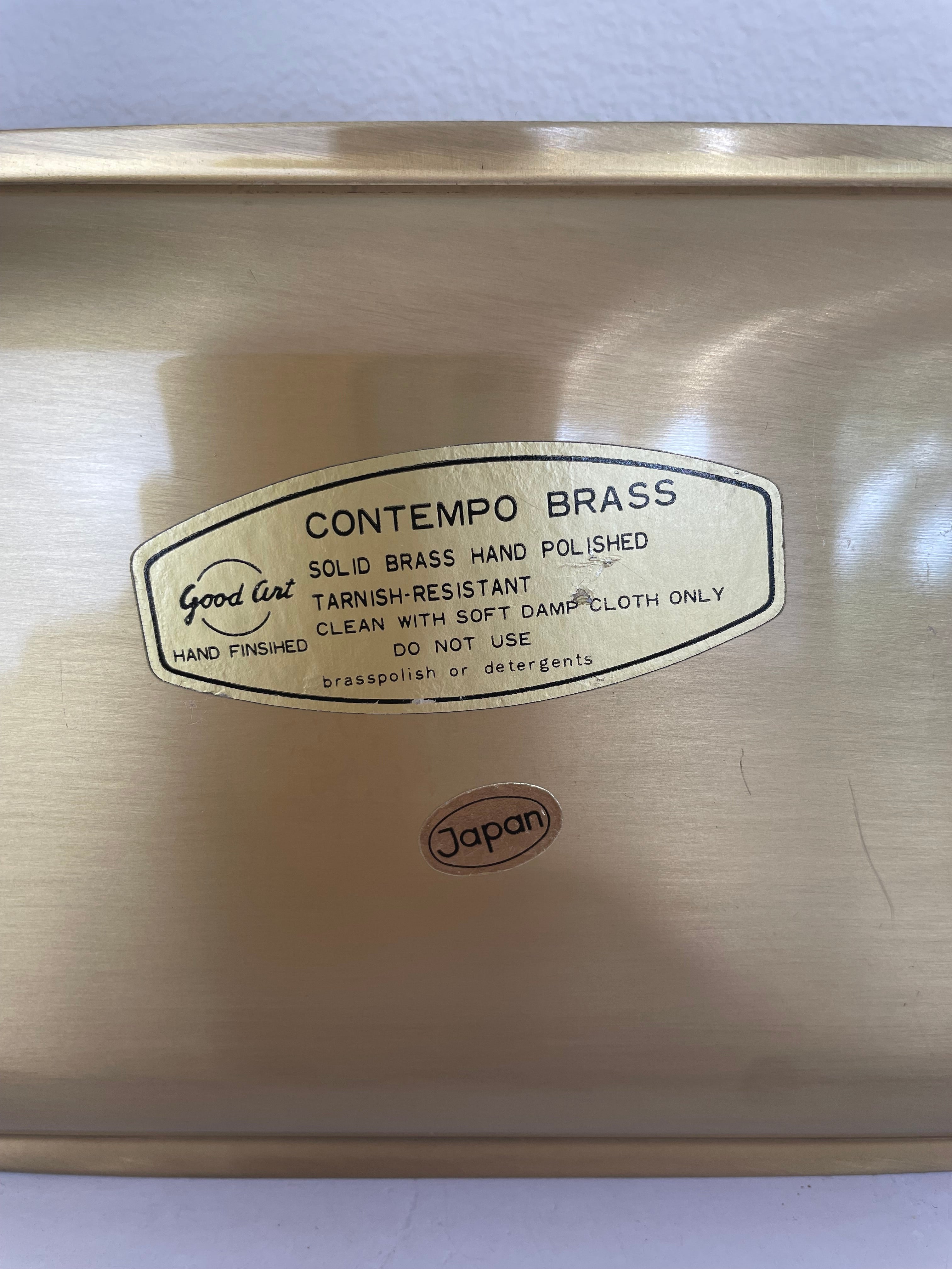 VINTAGE BRASS TRAY