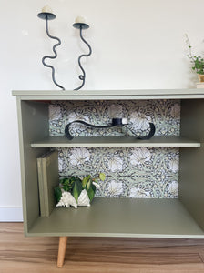 REFINISHED MID CENTURY CABINET