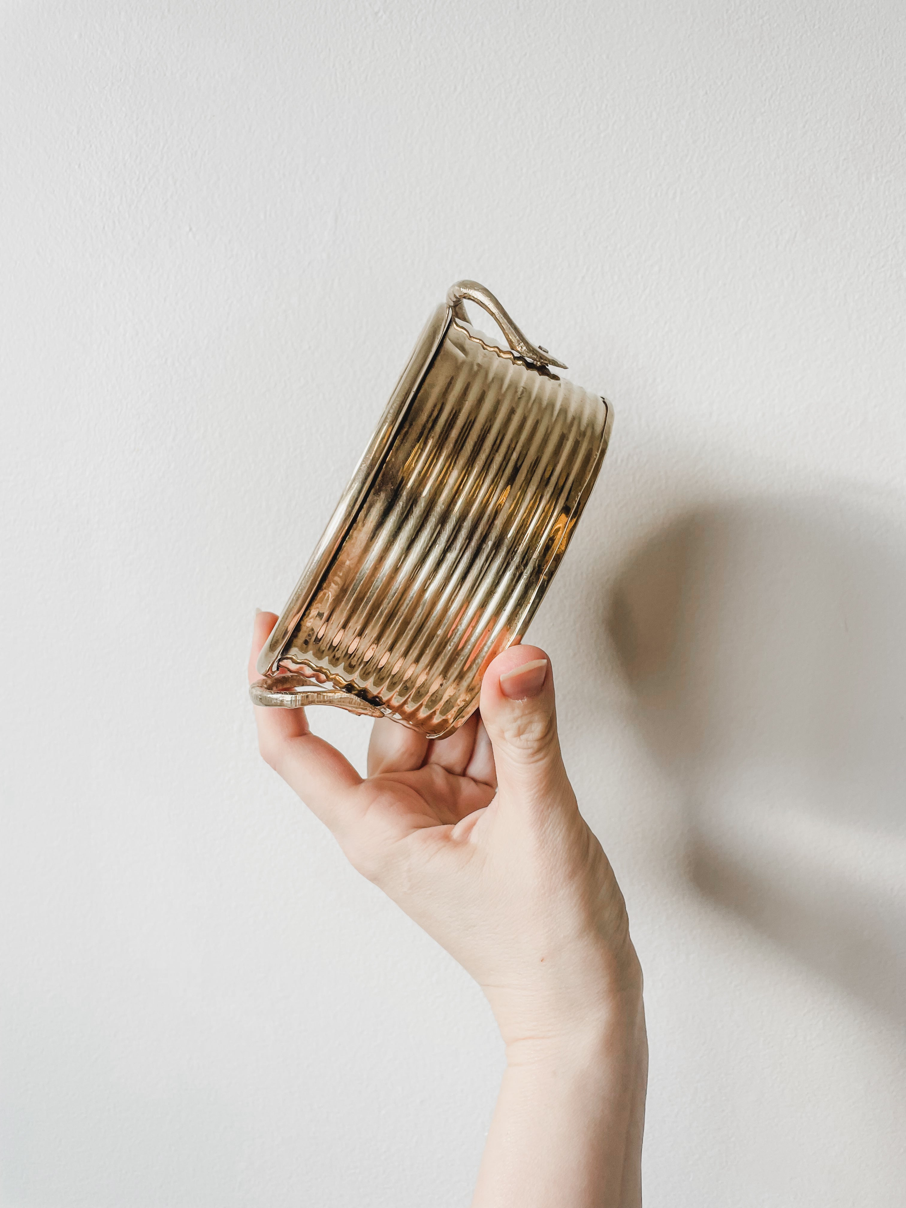 VINTAGE BRASS PLANTERS